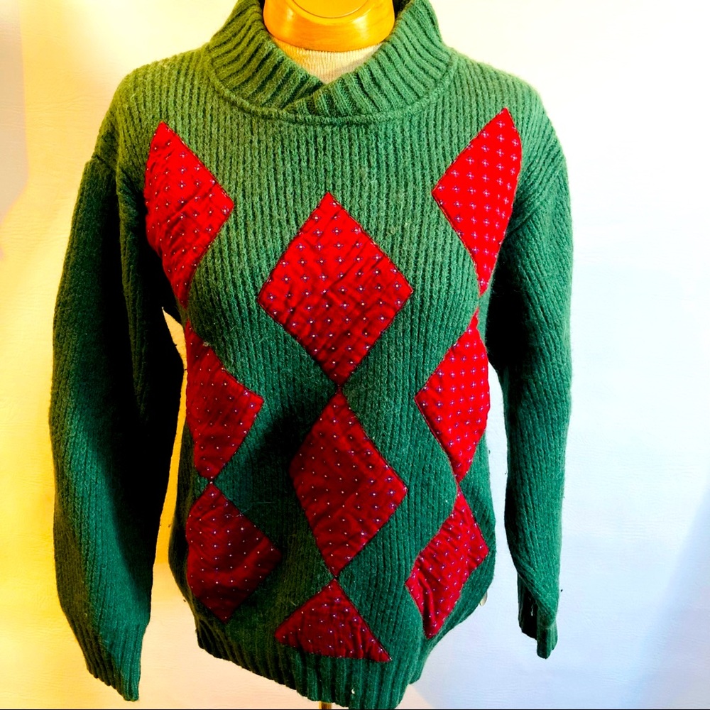 Extremely Rare Vtg Valentino Wool Sweater